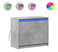 Sideboard with LED Lights Cupboard Highboard Cabinet Engineered Wood vidaXL