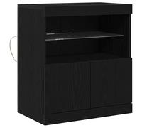 Sideboard with LED Lights Cupboard Highboard Storage Buffet Cabinet vidaXL