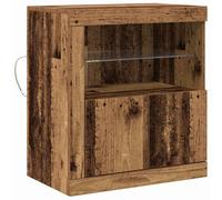 Sideboard with LED Lights Cupboard Highboard Storage Buffet Cabinet vidaXL