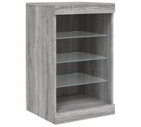 Sideboard with LED Lights Cupboard Highboard Storage Buffet Cabinet vidaXL