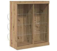 Sideboard with LED Lights Cupboard Highboard Storage Buffet Cabinet vidaXL