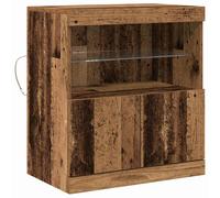 Sideboard with LED Lights Cupboard Highboard Storage Buffet Cabinet vidaXL