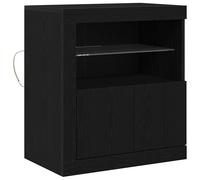 Sideboard with LED Lights Cupboard Highboard Storage Buffet Cabinet vidaXL