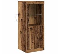 Sideboard with LED Lights Cupboard Highboard Storage Buffet Cabinet vidaXL