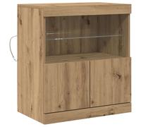 Sideboard with LED Lights Cupboard Highboard Storage Buffet Cabinet vidaXL