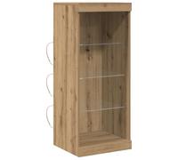 Vidaxl Sideboard With Led Lights Grey Sonoma 41X37X100 Cm