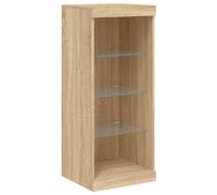 Sideboard with LED Lights Cupboard Highboard Storage Organiser Cabinet vidaXL