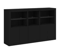 Sideboard with LED Lights Home Cupboard Side Cabinet Storage Highboard vidaXL