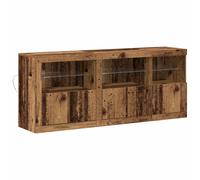 Sideboard with LED Lights Home Cupboard Storage Side Cabinet Highboard vidaXL