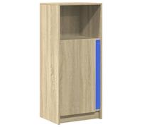 Sideboard with LED Side Cabinet Highboard Cupboard Engineered Wood vidaXL