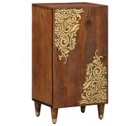 vidaXL Sideboard with Shelf Brown 40 x 33 x 75 cm Solid Mango Wood