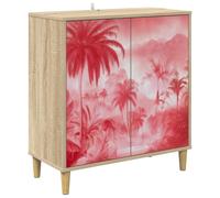 Sideboard with Shelf with Door Sonoma Engineered Wood Storage Unit vidaXL