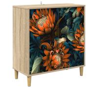 Sideboard with Shelf with Door Sonoma Engineered Wood Storage Unit vidaXL