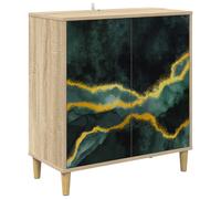 Sideboard with Shelf with Door Sonoma Engineered Wood Storage Unit vidaXL