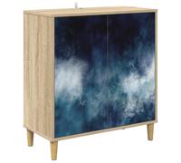 Sideboard with Shelf with Door Sonoma Engineered Wood Storage Unit vidaXL
