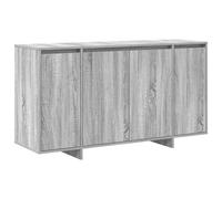 vidaXL Sideboard Grey Sonoma 135 x 41 x 75 cm Engineered Wood, Grey