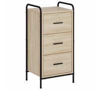 Sideboard with Storage Engineered Wood Unit Dining Room Furniture vidaXL