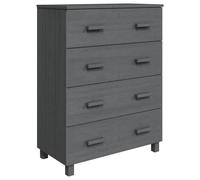 Sideboard Wooden Storage Side Cabinet Cupboard HAMAR Solid Wood Pine vidaXL