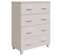 Sideboard Wooden Storage Side Cabinet Cupboard HAMAR Solid Wood Pine vidaXL