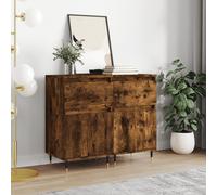 Sideboards 2 Pcs 40X35X70 Cm Engineered Wood