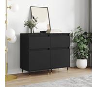 Sideboards 2 Pcs 40X35X70 Cm Engineered Wood