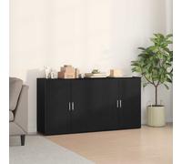Sideboards 2 Pcs 79X38X80 Cm Engineered Wood