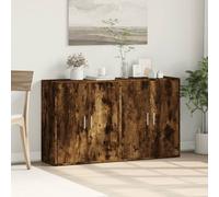 Sideboards Cupboard Storage Cabinet Highboard 2 pcs with Doors & Drawer Unit