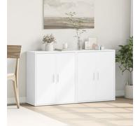 Sideboards Cupboard Storage Cabinet Highboard 2 pcs with Doors & Drawer Unit
