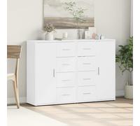 Sideboards Cupboard Storage Cabinet Highboard 2 pcs with Doors & Drawers Unit