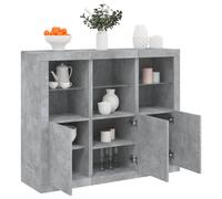 Sideboards With Led Lights 3 Pcs Engineered Wood