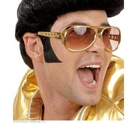 Sideburns Jumbo - Black Accessory for Masquerade Masked Ball Disguise Fancy Dress
