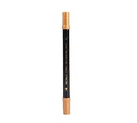 Sided Edible Food Coloring Marker for Cake Cookie, Rose gold | Metal Pigment Pen with Fine and Thick Tip for Cake Decorating Cookie Fondant Eggs Chocolate