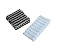 Sided Shower Scrubber Ergonomic Back Scrub Tool Exfoliator Cleaner Towel for Sensitive Skin Bath Bath with Nonslip Handle