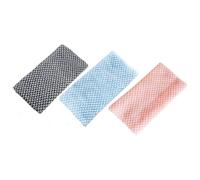 Sided Shower Scrubber Ergonomic Back Scrub Tool Exfoliator Cleaner Towel for Sensitive Skin Bath Bath with Nonslip Handle