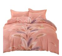 Sided Skin Friendly Printed Milk Velvet Four Piece Set Winter Thickened Four Piece Set(220x240cm)