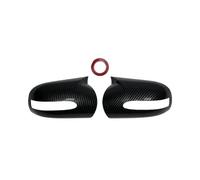 SideDoor Wing Mirror Cover Cap For For Benz For EC-Class For W211 W203 2001-2007 Parts Styling Car Side Door Rearview Mirror Cover Caps For M Style(Carbon Look)