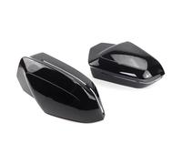 SideDoor Wing Mirror Cover Cap Mirror Cover Black Overlay For BMW For 5 7 I5 I7 Series For G60 G61 G68 G70 For M5 G90 Left Hand Drive 2023-up
