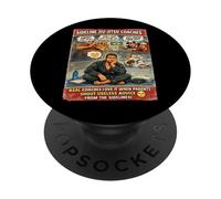 Sideline Jiu Jitsu Coaches Funny BJJ Parent Coaching PopSockets Adhesive PopGrip