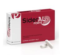 SiderAL® Forte, Iron Deficiency and Energy Support, Sucrosomial Iron® 30 mg Food Supplement with Vitamin C, High Tolerability, No Metallic Taste, No Gluten, No Lactose, 20 Count, Pharmanutra