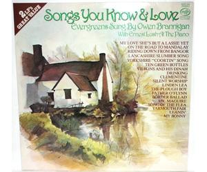 Sides 1 & 2: Owen Brannigan Ernest Lush - piano Sides 3 & 4: Elizabeth Harwood Owen Brannigan The Hendon Grammar School Choir - EMI - MFP 1014: Elizabeth Harwood, Owen Brannigan, The Hendon Grammar School Choir - Songs You Know and Love: Sides 1 & 2- Owen Brannigan ; Sides 3 & 4 - Ernest Lush - piano {Vinyl LP record}