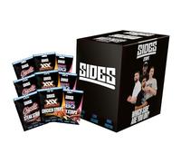 Sides - Variety Case - Chipotle, Korean BBQ Beef Steak and XIX Buffalo Chicken Strips - High Protein Jerky Meat Snack - Box of 9 x 35 g Packs