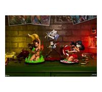 Sideshow Coffin Comics Designer Statues Set Sleepover In Hell