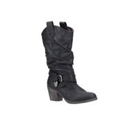 Rocket Dog Womens/Ladies Sidestep Mid-Calf Western Boot (3 UK) (Black)