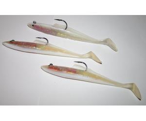 Sidewinder Bloodhead Sandeels 6" pack of 3