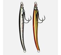 Sidewinder Loki Slow Pitch Jig Lure: Black/Silver: 200g