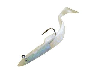 Sidewinder Sandeel Lures Pearl 8" Fishing Lure