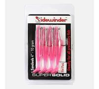 Sidewinder Sandeel Rhubarb Custard Sea Fishing Lures, Size - 4 inch