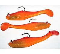 Sidewinder Super Shads 5"" Rhubarb and Custard