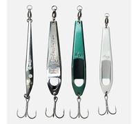 Sidewinder Switchblade Spinner Jig: Chrome/Pearl: 30g