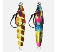Sidewinder Thor Norse Slow Pitch Jig Lure: Blue/Gold/Pink: 160g